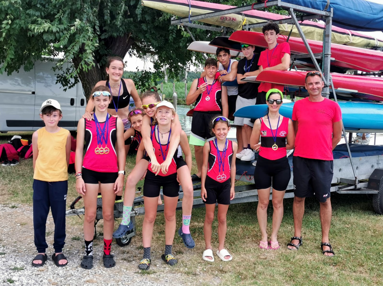 CANOAGIOVANI A SAN GIORGIO DI NOGARO: tante soddisfazioni! 